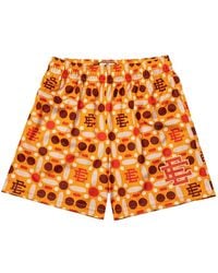 Eric Emanuel - Logo-Print Mesh Shorts - Lyst
