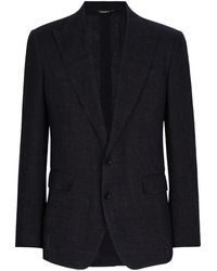 Dolce & Gabbana - Blazer Sicilia Con Revers A Lancia - Lyst
