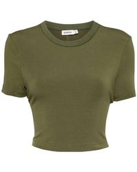 Jonathan Simkhai - Cinta Geribbelde Cropped Top - Lyst