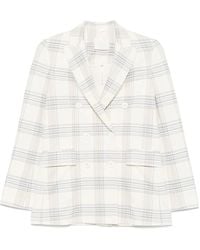 Circolo 1901 - Geruite Blazer - Lyst