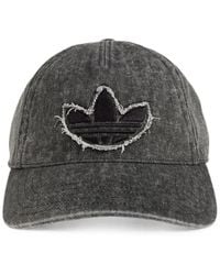 adidas - Denim Pet Met Wassing - Lyst