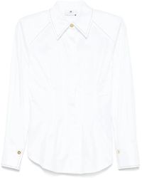 Elisabetta Franchi - Hemd aus Popeline - Lyst