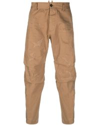 DSquared² - Tapered-Hose im Distressed-Look - Lyst