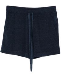 P.A.R.O.S.H. - Drawstring-Waist Shorts - Lyst