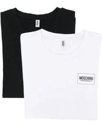 Moschino - Logo-Patch T-Shirt (Pack Of Two) - Lyst