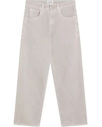 Agolde - Washed Straight Jeans - Lyst