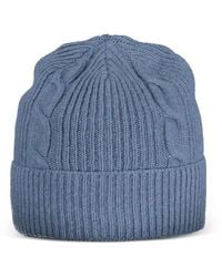 North Sails - Cable-Knit Beanie Hat - Lyst