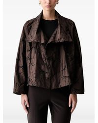 Joseph Ribkoff - Marble-Print Draped Jacket - Lyst