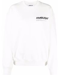 Ambush - Logo Cotton Sweatshirt - Lyst