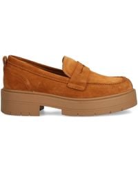 Geox - Loafers Met Plateauzool - Lyst