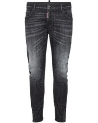 DSquared² - Ausgeblichene Skinny-Jeans - Lyst