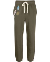 Zadig & Voltaire - Floral-Embroidered Jersey Track Pants - Lyst