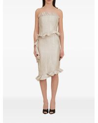 Contessa Mills - Le Fay Ruffled Pleated Top - Lyst