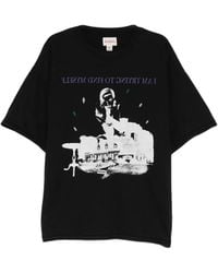 KAMIYA - Graphic-Print T-Shirt - Lyst