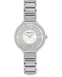 Kenneth Cole - Montre À Ornements En Cristal Mm - Lyst
