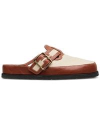Birkenstock - 1774 Boston Canvas Sandals - Lyst