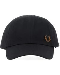 Fred Perry - Logo-Embroidered Hat - Lyst