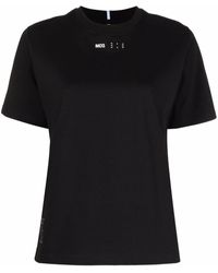 McQ - Woman Black T-shirt With Logo - Lyst