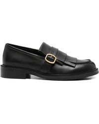 ADRIANNA FERETTI - Fringed-Detail Loafers - Lyst