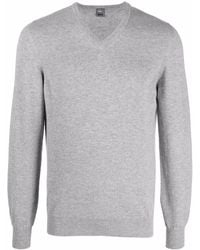 Fedeli - V-Neck Cashmere Jumper - Lyst