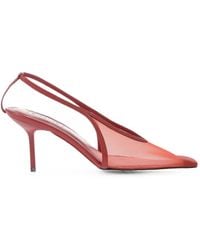 ARMARIUM - Evelina Square-Toe Slingback Pumps - Lyst