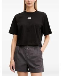EA7 - T-Shirt À Patch Logo - Lyst