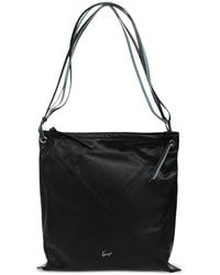 KENZO - Kite Logo-Print Leather Tote Bag - Lyst