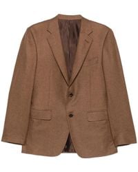Canali - Single-Breasted Blazer - Lyst