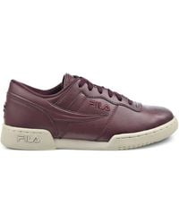 Fila - Original Fitness Leather Sneakers - Lyst