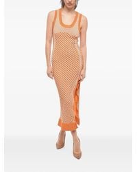 Ph5 - Crochet Side-Slit Maxi Dress - Lyst