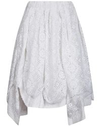 Comme des Garçons - Lace Trousers - Lyst