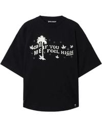 Palm Angels - Feel High Oversized T-Shirt - Lyst