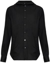 Kiton - Hooded Long-Sleeve Shirt - Lyst