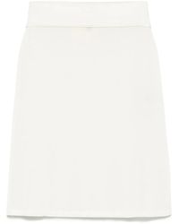 TOTEME - Knitted Mini Skirt - Lyst