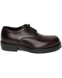 Dries Van Noten - Leather Lace-Up Derby Shoes - Lyst