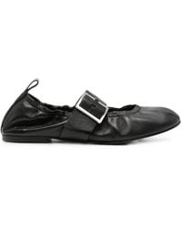Alohas - Sarea Buckle-Strap Ballet Flats - Lyst