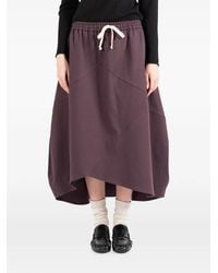 Societe Anonyme - Bunka Panelled Drawstring Midi Skirt - Lyst