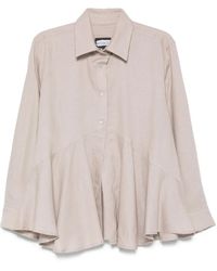 Hamza - Bali Ruffled Collared Shirt - Lyst
