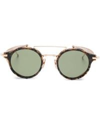 Thom Browne - Round-Frame Sunglasses - Lyst