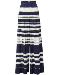 Veronica Beard - Heron Striped Trousers - Lyst