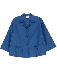 Aspesi - Button-Fastening Front-Pocket Jacket - Lyst