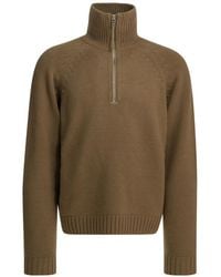 Tom Ford - Pull En Cachemire À Col Zippé - Lyst