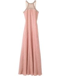 St. John - Rhinestone-embellished Knitted Gown - Lyst