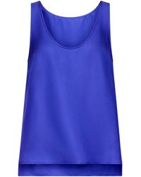 Loulou de Saison - Gaby Round-Neck Sleeveless Top - Lyst