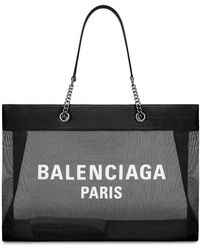 Balenciaga - Large Duty Free Mesh Tote Bag - Lyst
