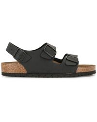 birkenstock milano unisex leather sandal