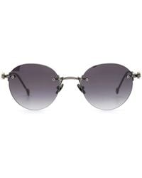 Yohji Yamamoto - Round-Frame Sunglasses - Lyst