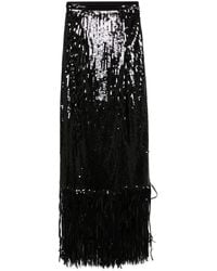 ‎Taller Marmo - Sequin-Embellished Maxi Skirt - Lyst