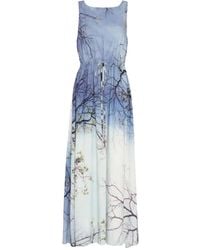 Uma | Raquel Blay - Vestido largo con árbol estampado - Lyst