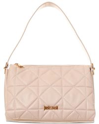 Just Cavalli - Quilted Logo-Plaque Shoulder Bag - Lyst